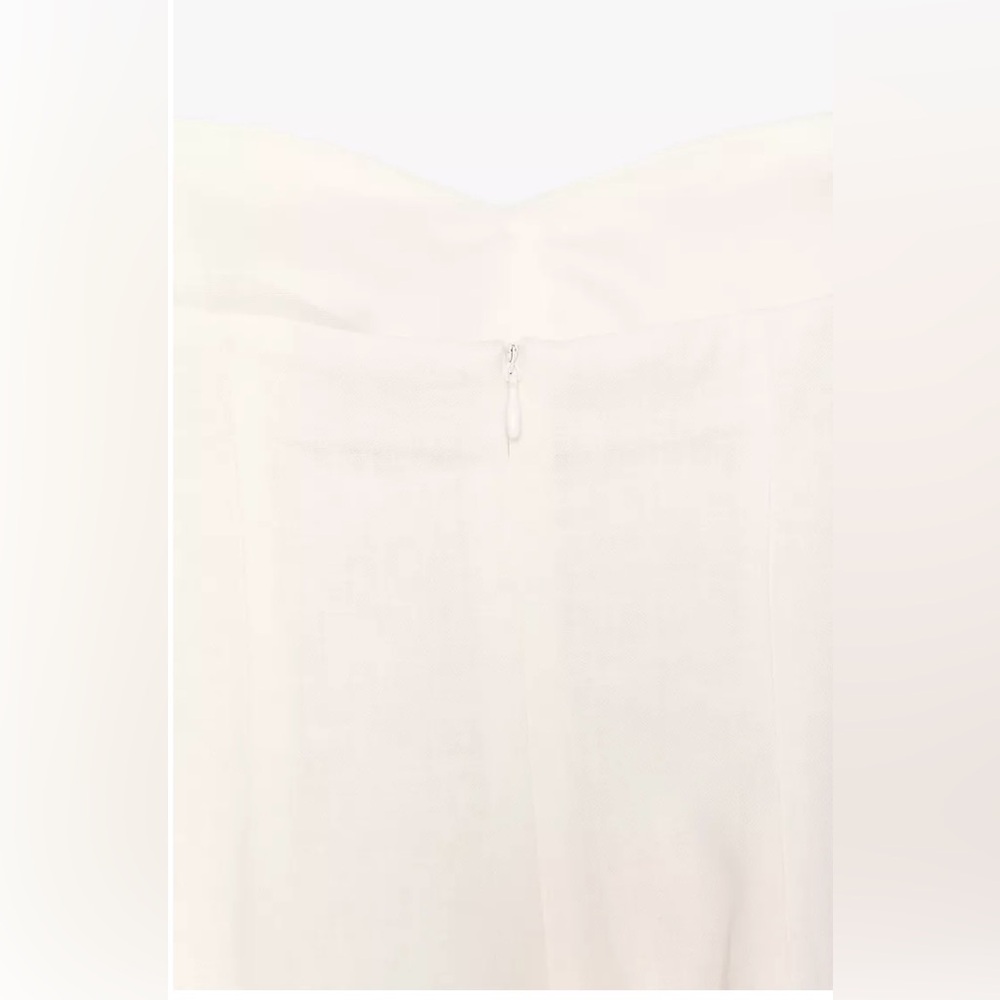 ZARA…. Strapless Linen Top - Picture 8 of 9